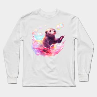 otter Long Sleeve T-Shirt